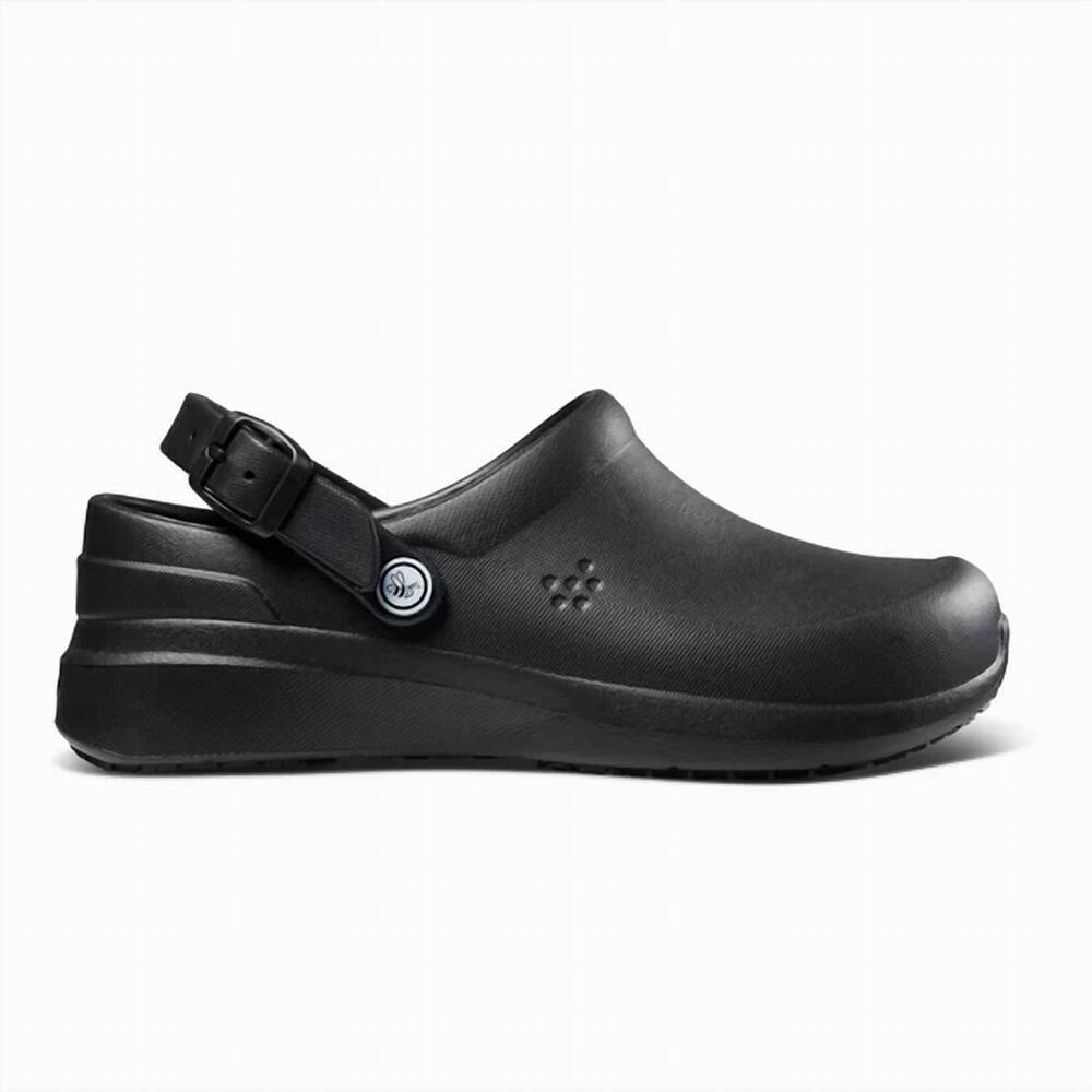 NEW JOYBEES women's work clog in black